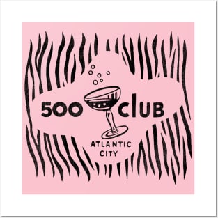 Defunct The 500 Club Atlantic City, NJ Posters and Art